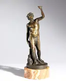Bacchus by Jacopo Tatti detto il Sansovino, Bronze with brown patina; Measurements with base:, offered Mar 2025