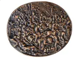 Govanni Bernardi, Battle of Pavia, Oval bronze plaque