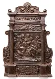 Deposition in the Sepulchre by Galeazzo Mondella detto il Moderno, Pace mounted plaque missing handle, offered Mar 2025