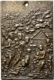 Adoration of the Magi by Galeazzo Mondella detto il Moderno, Rectangular bronze plaque, offered Mar 2025