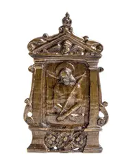 Girolamo Campagna, Behold the Man, Rectangular plaque mounted in Pace