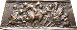 Andrea Riccio, Bacchanal, Trapezoidal bronze plaque