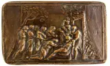 Valerio Belli, Deposition of Christ in the Sepulchre, Rectangular bronze plaque