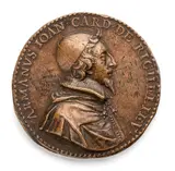 Jean Varin, Cardinale Armand-Jean du Plessis de Richelieu (1585 – 1642), 1631, medaglia in bronze; mm