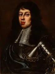 Justus Sustermans, Portrait of Ferdinando II de' Medici in armour, Oil on canvas
