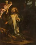 Agony in the Garden by Antonio Allegri Il Correggio, Oil on canvas, offered Feb 2025