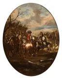 Antonio Maria Marini, Cavalry camp, We are grateful to Maria Silvia Proni for the attribution to the present painting to Anton Maria Marini (communication