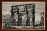 Antonio Sarti, Arco di Costantino, etching