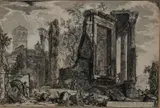 Altra Veduta del tempio della Sibilla in Tivoli by Giovanni Battista Piranesi, etching, offered Jan 2025