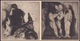 Enrico Ricci, Illustration | Illustrations, Two drypoint engravings