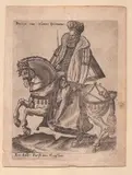 Abraham de Bruyn, Ein Edler Fürst inn Teutslant (A German Count), engraving and etching