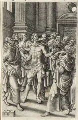 The risen Christ by Johannes Wierix, after Pieter van der Borcht, offered Jan 2025