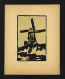Ebba Holm, Il Mulino, xilografia