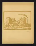 Ebba Holm, Trebbiatura, xilografia