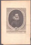 Gérard Edelinck, Scevole de Sainte Marthe president et tresorier de France a Poitiers, Bulino