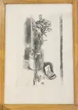 Renato Guttuso, Garofano, etching