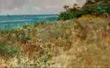 Cesare Tiratelli, Landscape with sea view