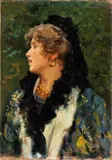 Cesare Tiratelli, Portrait of a young peasant