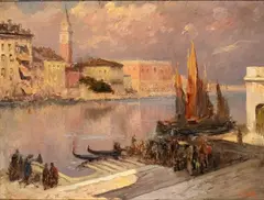 Tito Corbella, Venetian landscape