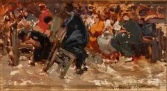 Study for a painting by Vincenzo Irolli, 1930, offered Dec 2024