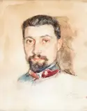 Giuseppe Carosi, Male portrait, 1917