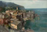 Ezelino Briante, Aerial view on the port