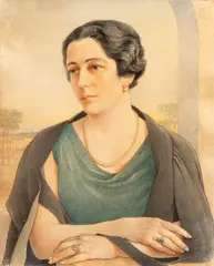 Boris Georgiev, Female portrait, 1934
