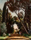 Romeo Costetti, Villa Strohl Fern in Rome, 1930