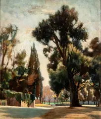 Romeo Costetti, Villa Borghese in Rome, 1930