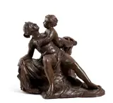 Alceo Dossena, Maternity, 1935, Engraved signature and date on the base: Alceo Dossena