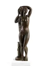 Ospitalità by Orfeo Tamburi, 1936, Engraved signature on the back: Tamburi, offered Dec 2024