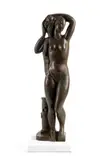 Orfeo Tamburi, Ospitalità, 1936, Engraved signature on the back: Tamburi