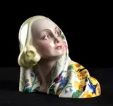 Sandro Vacchetti, Woman's face, Stamp and edition under the base