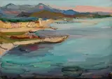 Arnoldo Ciarrocchi, Coastline near Formia, 1940