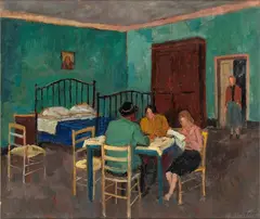 Domestic scene by Giuseppe Malagodi, offered Dec 2024