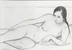Francesco Menzio, Grande nudo, 1973