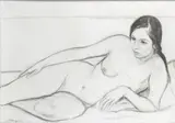 Francesco Menzio, Grande nudo, 1973