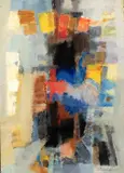 Ugo Rambaldi, Riflessi sull'acqua, 1957