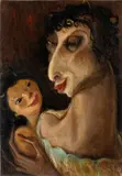 Sigfrido Pfau, Donne mitiche, Oil on canvas