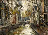 Wlodzimierz Zakrzewski, Amsterdam canal, 1981