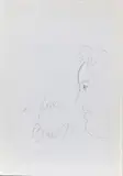 Fernando Botero, Drawing with dedication