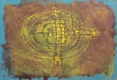 Edgardo Mannucci, Untitled, Polymateric relief on board