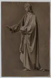 Francesco Podesti, Study for the figure of Jesus