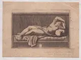 Marcantonio Raimondi, Cleopatra, Engraving