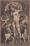 Giorgio Ghisi, Neptune, Engraving