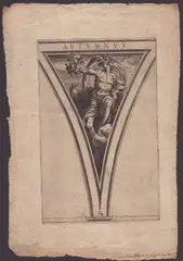 Cherubino Alberti, Autumnus, Engraving