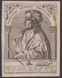 Johann Theodor de Bry, Martinus Bucerus Theologus, Engraving