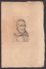 Ottavio Leoni, Portrait of a middle-aged man, Etching and engraving