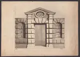 Giovanni Battista Coriolano, Four Porticoes, Lot of
