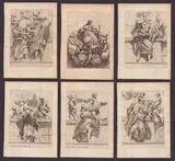 Sisto Badalocchio, Frescoes of the Dome of Parma Cathedral, Complete series of